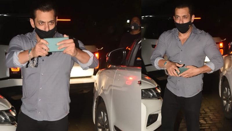 actor Salman khan angry during sister arpita khan ganesh visarjan RBD