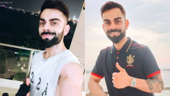 Virat Kohli started fitness training in hotel room at UAE spb Virat Kohli started fitness training in hotel room at UAE spb
