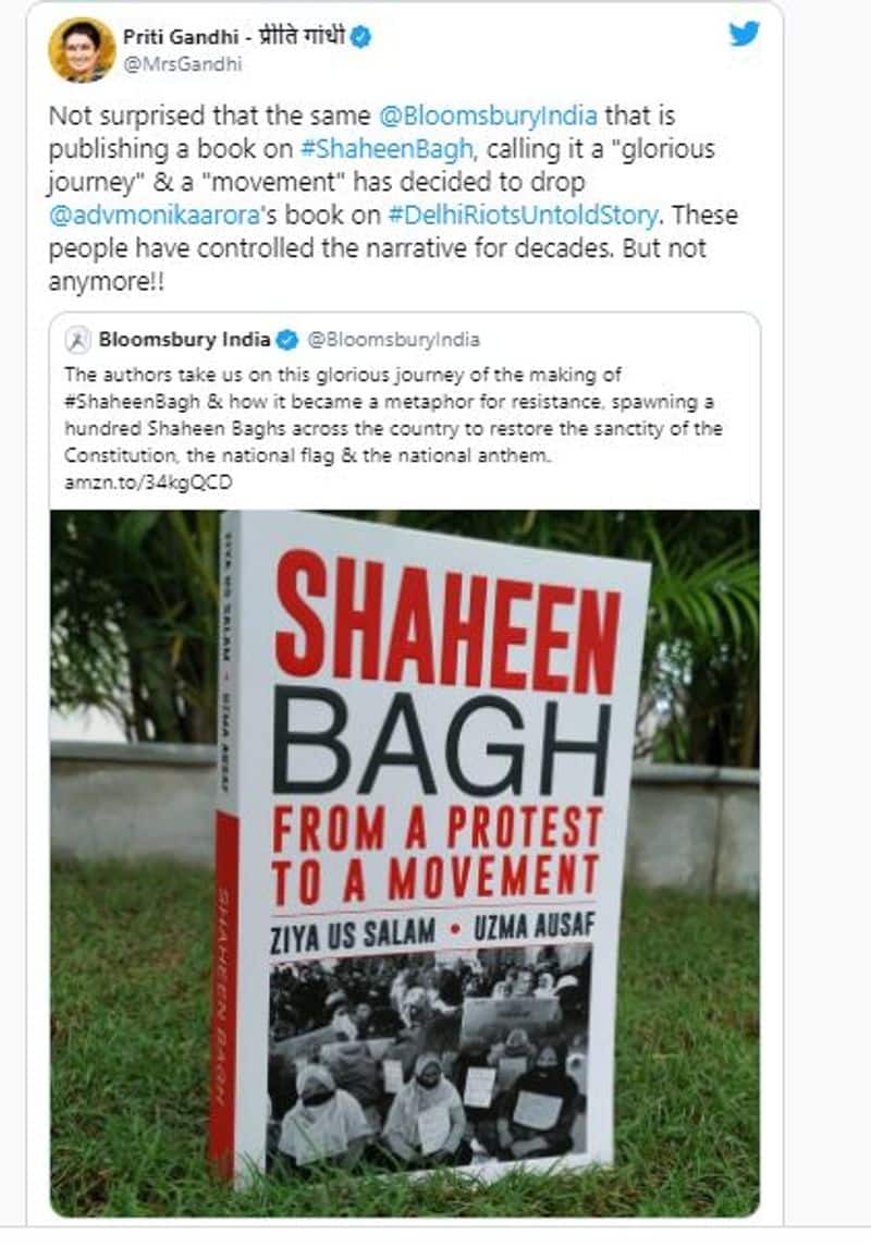 Netizens question Bloomsbury for publishing book on Shaheen Bagh while distancing itself from Delhi riots-cdr