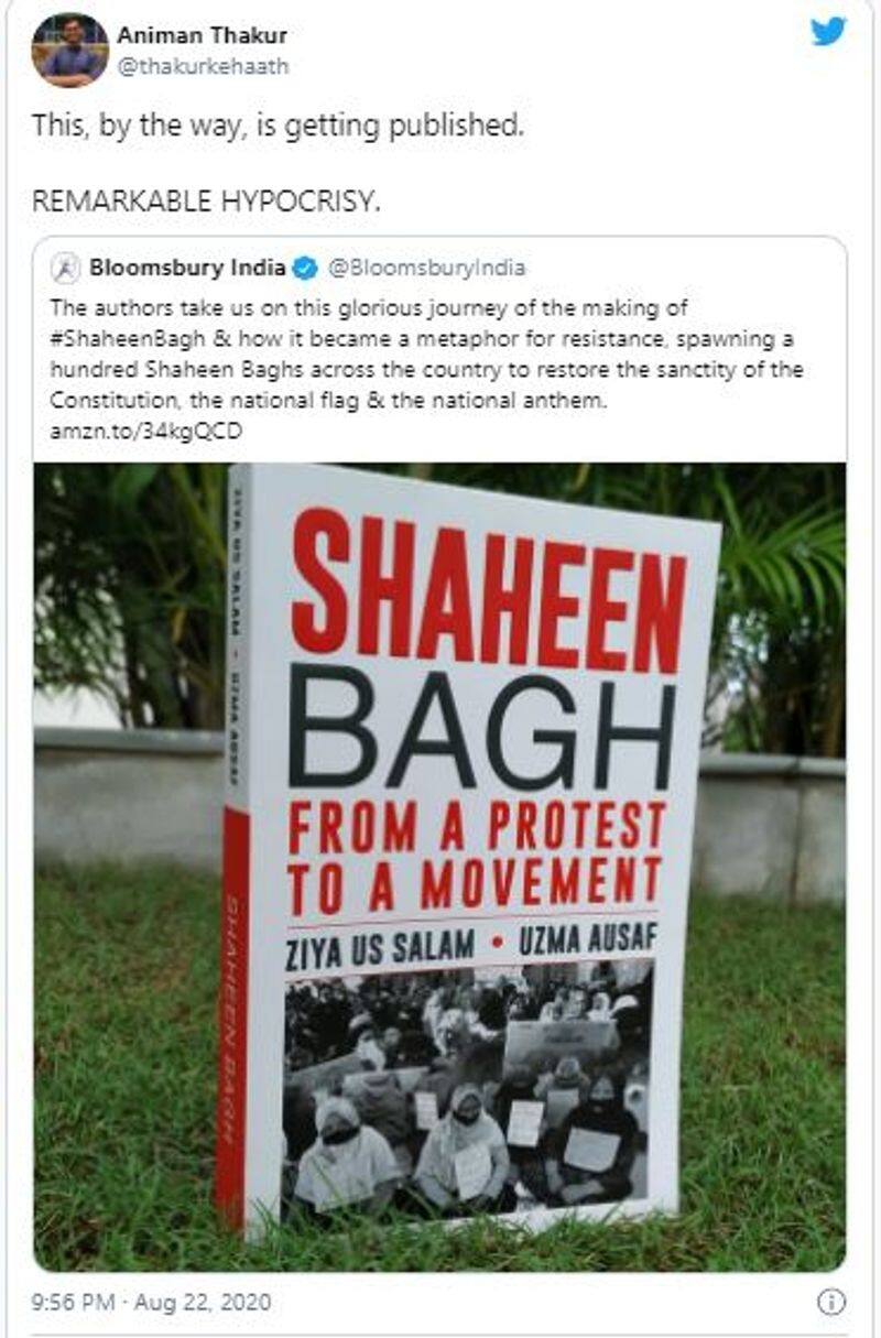 Netizens question Bloomsbury for publishing book on Shaheen Bagh while distancing itself from Delhi riots-cdr