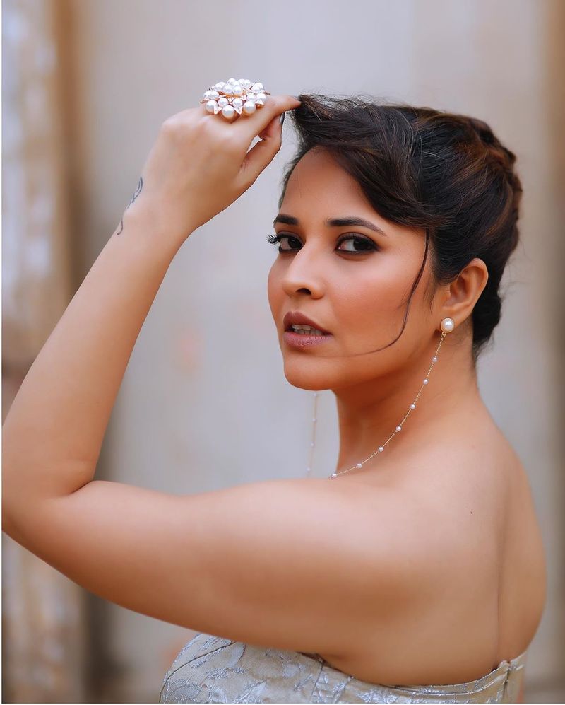 Jabardasth Anchor Anasuya Bharadwaj Photos Ali Tho Saradaga Show