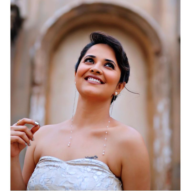 Jabardasth Anchor Anasuya Bharadwaj Photos Ali Tho Saradaga Show