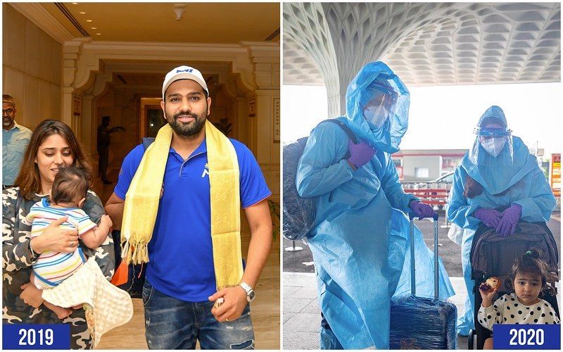 mumbai indians players how traveled in 2019 and how in 2020 comparison