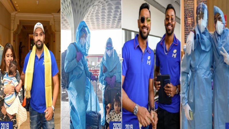 mumbai indians players how traveled in 2019 and how in 2020 comparison