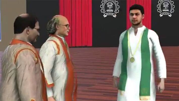iit bombay celebrates convocation in digital avatar video viral kpt iit bombay celebrates convocation in digital avatar video viral kpt