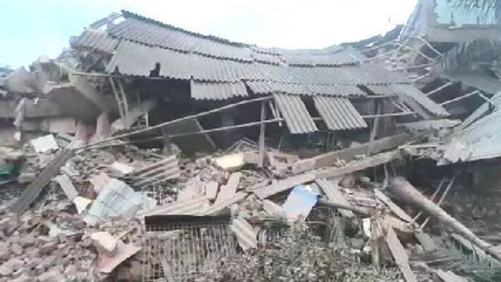 Multi storey Building Collapse in Maharashtra Multi storey Building Collapse in Maharashtra