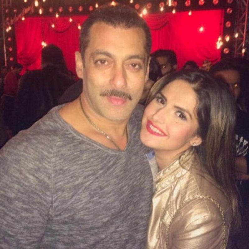 heroine zareen khan said that salman khan protected her when she was in trouble