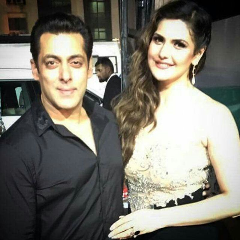 heroine zareen khan said that salman khan protected her when she was in trouble