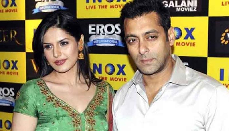heroine zareen khan said that salman khan protected her when she was in trouble