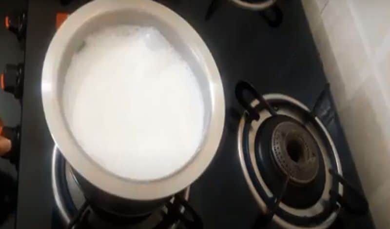 perfect way to boil milk for getting thick malai layer kph