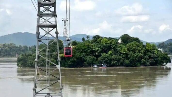 Indias Biggest Ropeway Build at Joida in Uttara Kannada grg Indias Biggest Ropeway Build at Joida in Uttara Kannada grg