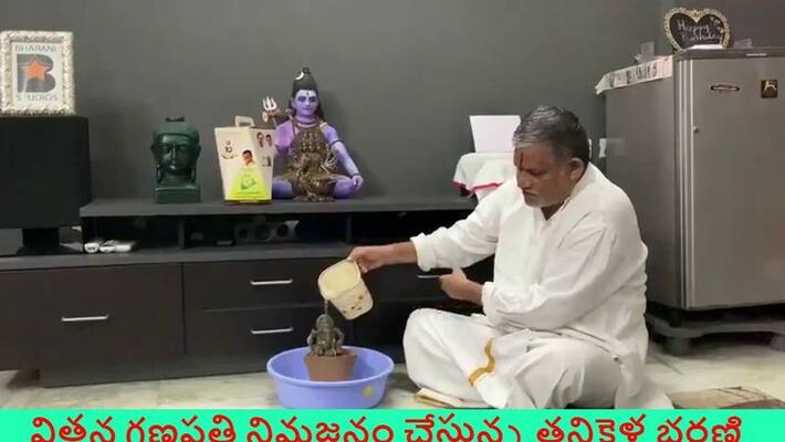 Senior Actor Tanikella Bharani About Mp Santosh Kumar Seed Ganesh Campaign Senior Actor Tanikella Bharani About Mp Santosh Kumar Seed Ganesh Campaign