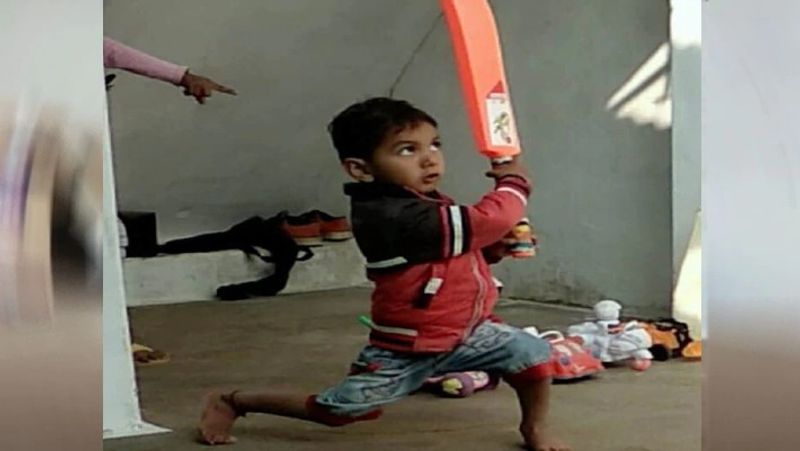 madhya pradesh news hosangabad 3 year old cricketer prithvi fan sir ravindra jadeja called for meet kpr