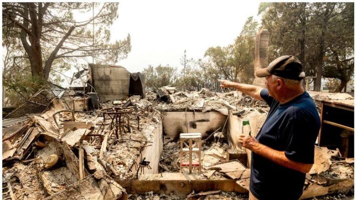 California wildfire destroyed Hank Handsons house California wildfire destroyed Hank Handsons house