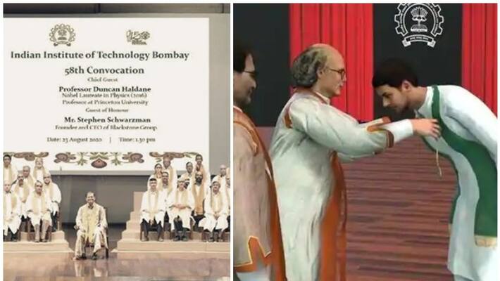 Virtual convocation of IIT Mumbai went viral as students digital avatars receive medals and degrees Virtual convocation of IIT Mumbai went viral as students digital avatars receive medals and degrees