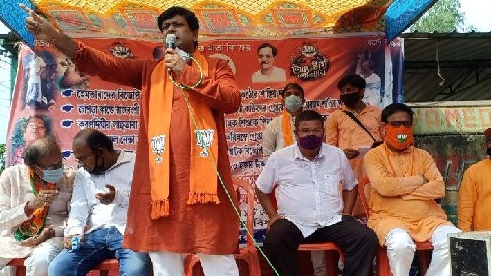 Newly elected West Bengal State BJP President Sukanta Majumdar gave an exclusive interview Newly elected West Bengal State BJP President Sukanta Majumdar gave an exclusive interview