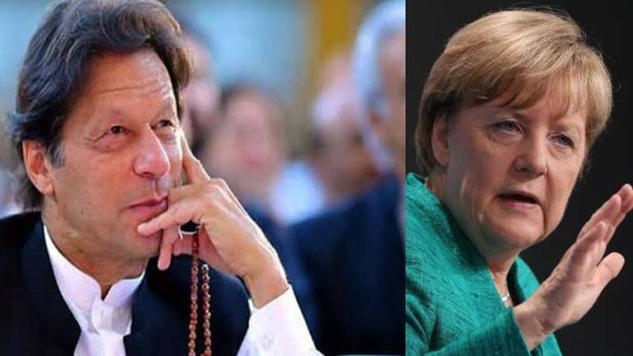 Angela Merkel dashes Imran Khan hopes to make Pak subs more lethal says wont help Angela Merkel dashes Imran Khan hopes to make Pak subs more lethal says wont help