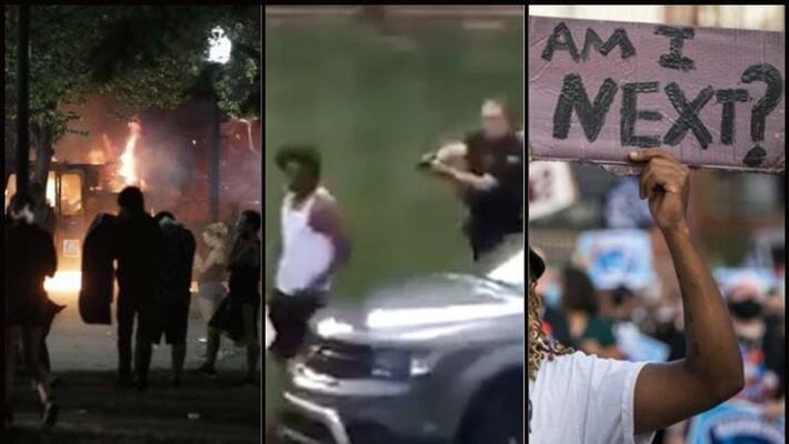 Black Man Shot Multiple Times From Behind, Protests Grip US County Black Man Shot Multiple Times From Behind, Protests Grip US County