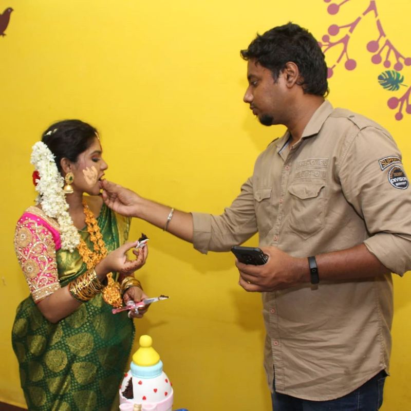 vijay tv pandian store hema rajkumar bangles ceremony function