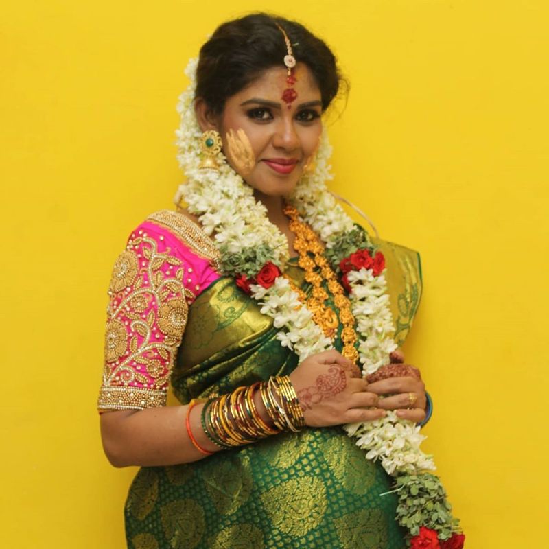 vijay tv pandian store hema rajkumar bangles ceremony function