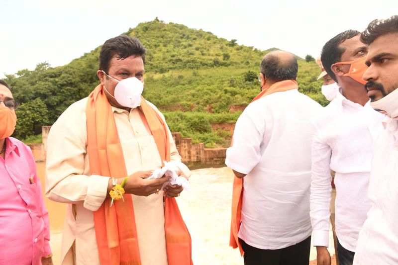 Minister B C Patil Says Madag Masur Lake Development