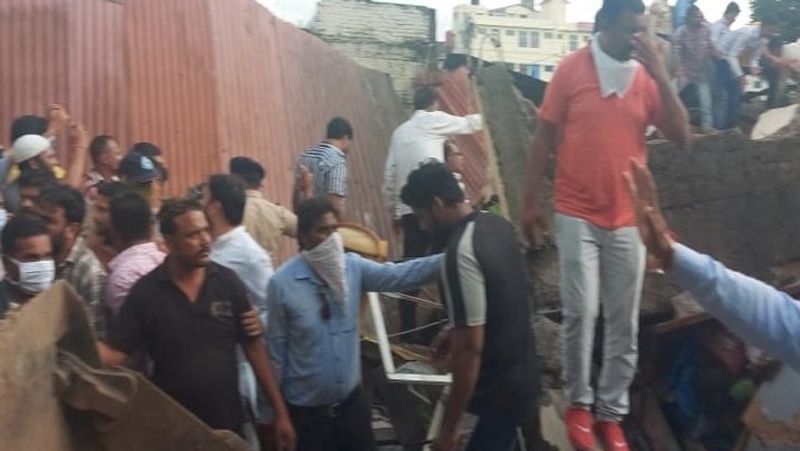 madhya pradesh dewas two storey building collapsed search rescue operation kpr