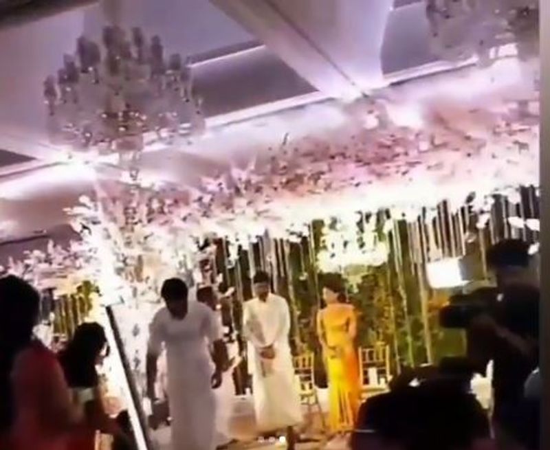 vijay relation sneha brito and akash murali marriage photos goes viral
