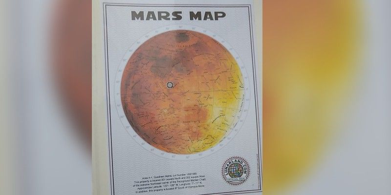 A youth from Hooghly buys land in Mars.