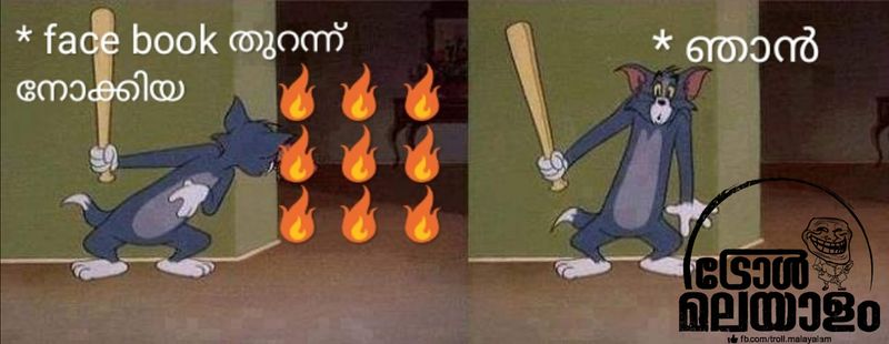 Trolls on incident where the Kerala Secretariat was burnt down