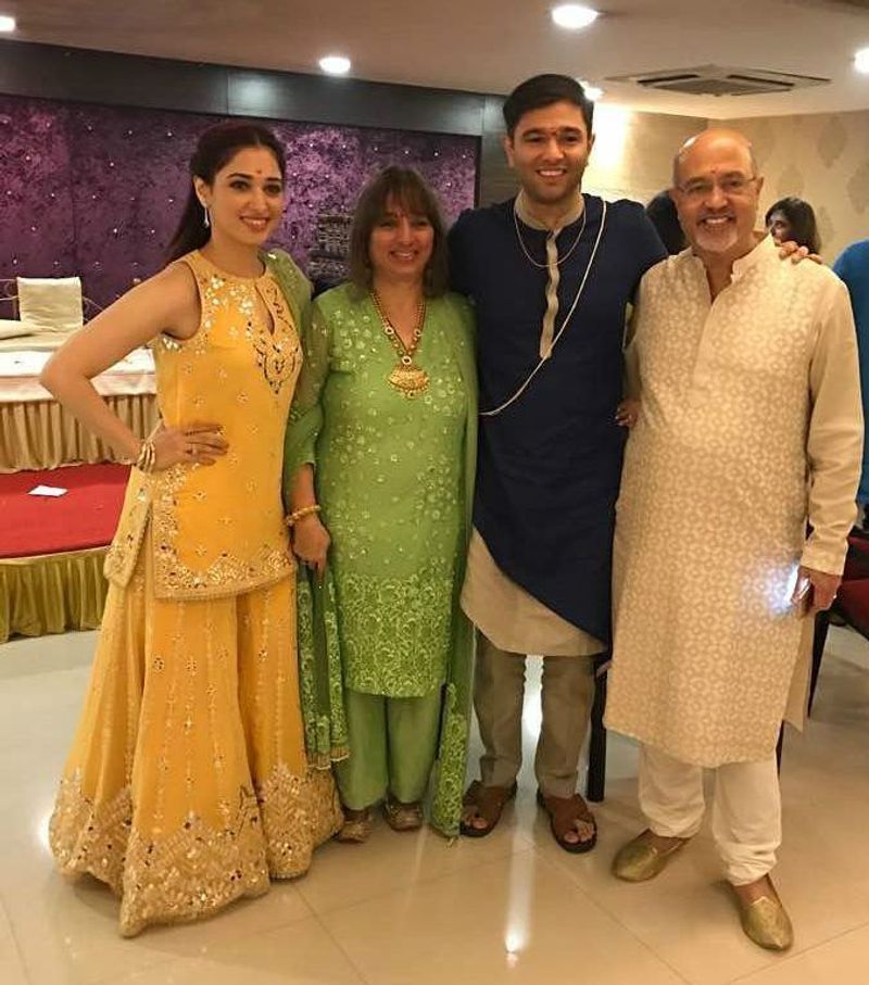 Actress Tamannaah Parents tested COVID Positive