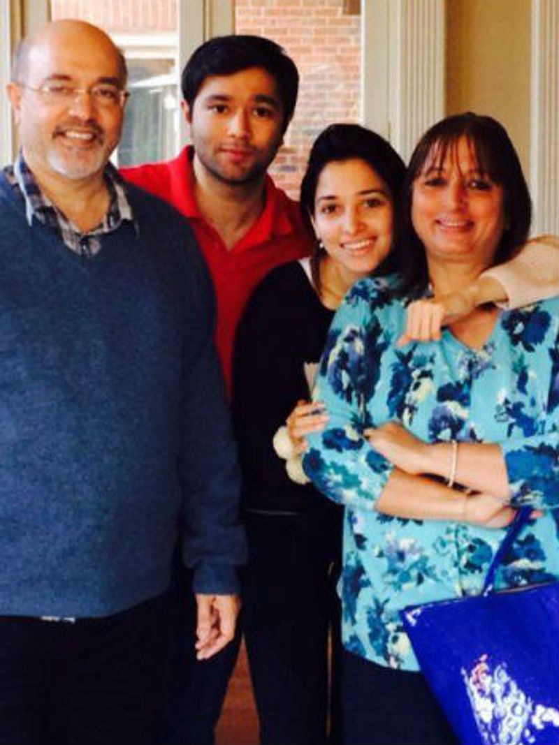 Actress Tamannaah Parents tested COVID Positive