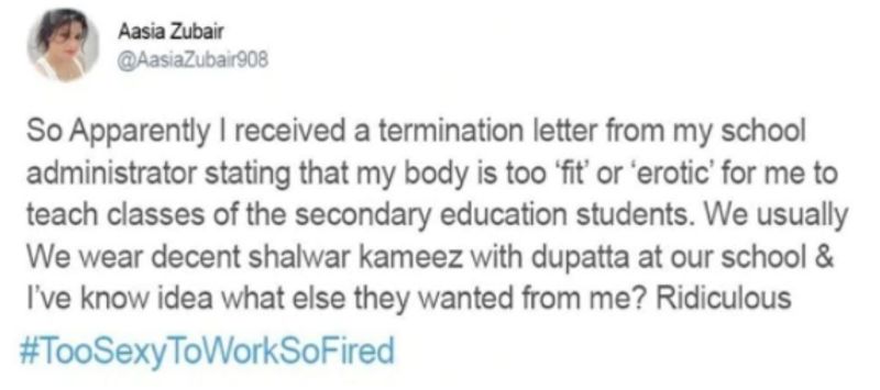 teacher suspended for having sexy figure in lahore photo is fake