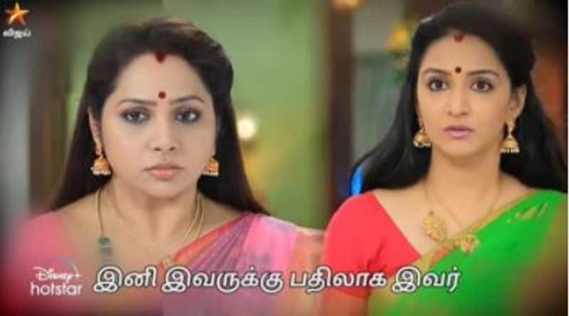 Vanambadi serial Actress anusree chembakassery as kaambari in vanambadi remake tamil serial mounaragam