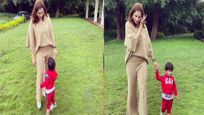 You Are Part Of Me": Sania Mirza Shares Cute Pics With Son Izhaan You Are Part Of Me": Sania Mirza Shares Cute Pics With Son Izhaan