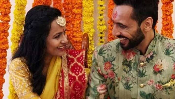 choreographer punit pathak got engaged with nidhi choreographer punit pathak got engaged with nidhi