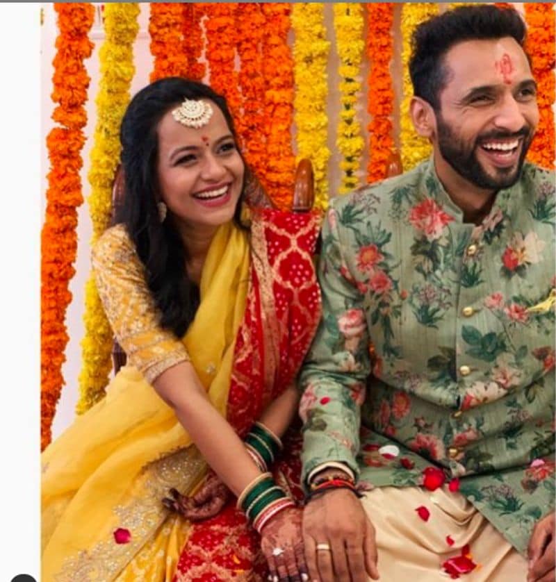 Bollywood Choreographer actor Punit Pathak Engagement with his long term girl friend Nidhi Moony Singh