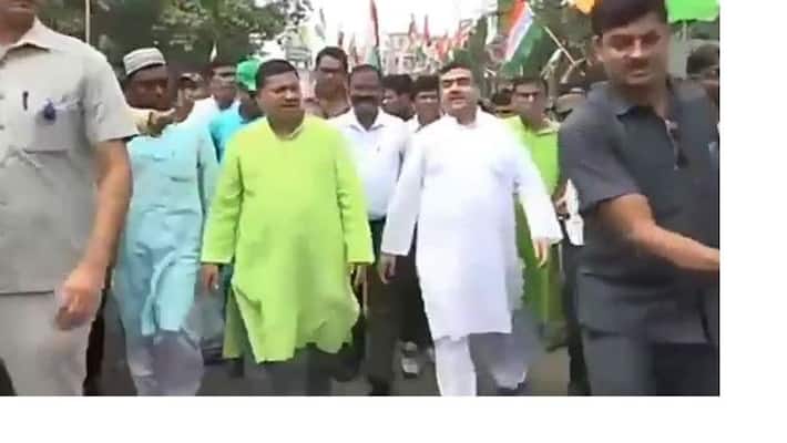 Suvendu Adhikari controversy makes TMC in trouble ASB Suvendu Adhikari controversy makes TMC in trouble ASB