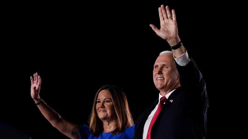 Pence, 61, formally accepted the Republican Party's vice-presidential nomination on the third night of the National Republican Convention on Wednesday as a crowd in Baltimore, Maryland, cheered, "Four more years."