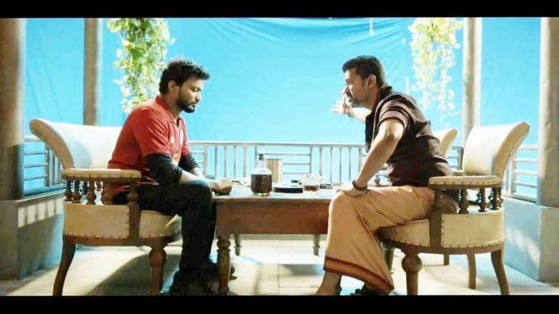 young actor put dope for vijay acting bigil movie photo goes viral