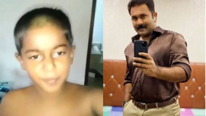 malayalam actor aju varghese introduced the child vlogger who viral nowadays in social media malayalam actor aju varghese introduced the child vlogger who viral nowadays in social media