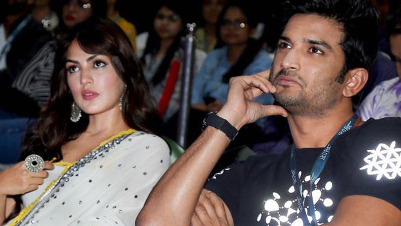 rhea chakraborty opens up on ankita lokhande front of media BJC