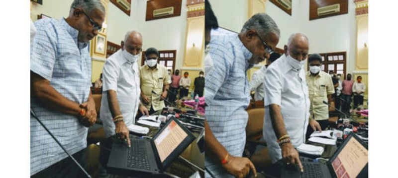 Bengaluru: Chief minister BS Yediyurappa launched the Shiksha Mitra app at the Vidhana Soudha on Friday for teachers.