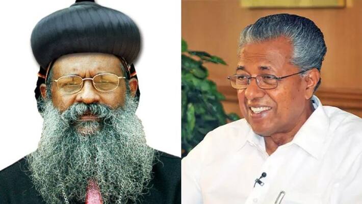 Orthodox church representatives meet CM Pinarayi Vijayan Orthodox church representatives meet CM Pinarayi Vijayan