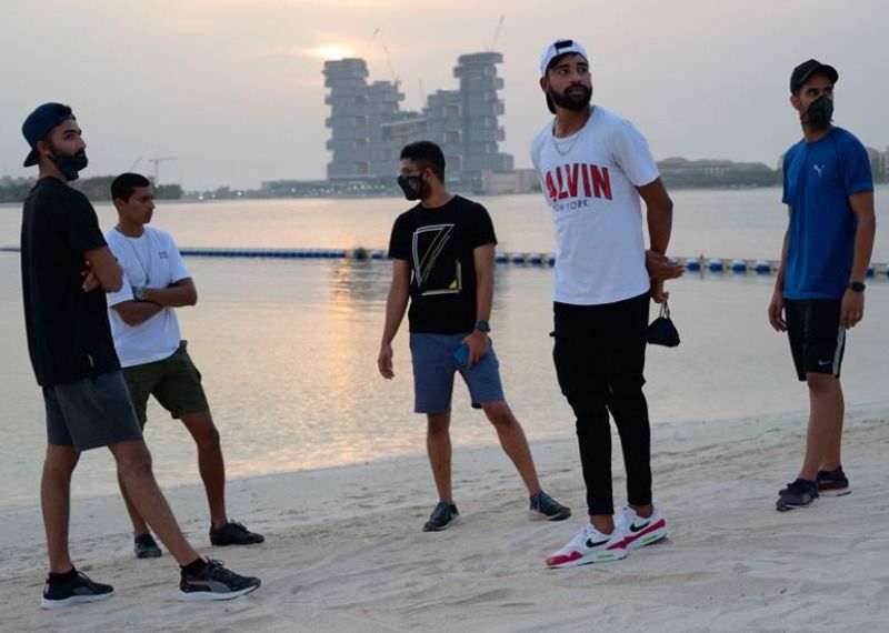 RCB players met for the first time after their quarantine period in UAE spb