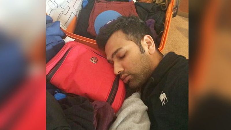 T20 World Cup2021-Virat Kohli, Rohit Sharma to MS Dhoni, See how Indian cricketers sleep, viral image spb