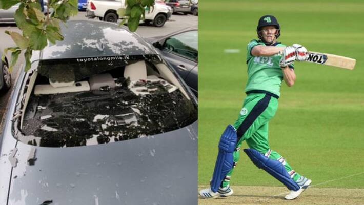Irelands OBrien smashes own car window with monster six Irelands OBrien smashes own car window with monster six