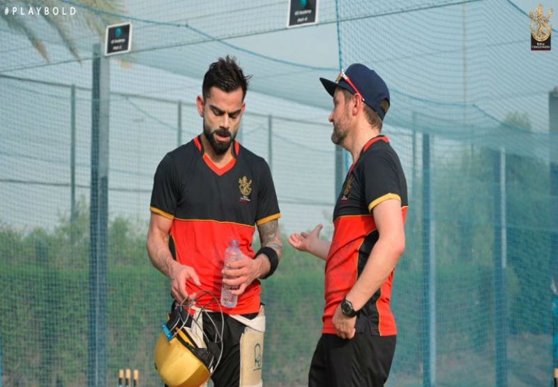 RCB shared a funny picture of Virat Kohli's ice bath ahead of IPL 2020 spb