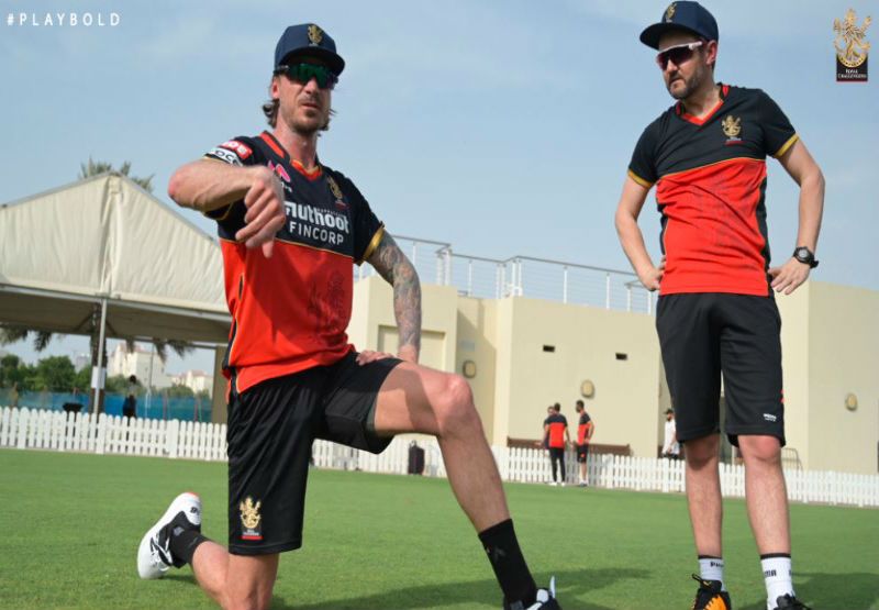 Virat Kohli's RCB started their practice in UAE for the first time after quarantine spb