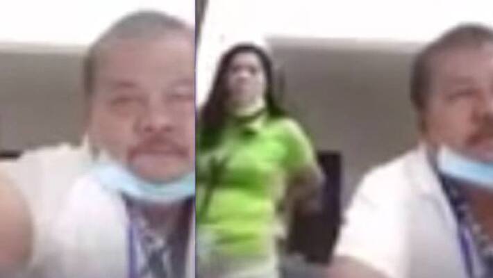 Having Sex with Secretary During Zoom Meeting Loses job Having Sex with Secretary During Zoom Meeting Loses job