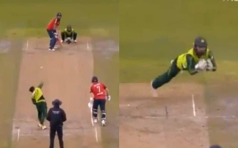 pakistan wicket keeper mohammad rizwan amazing catch in first t20 against england viral video